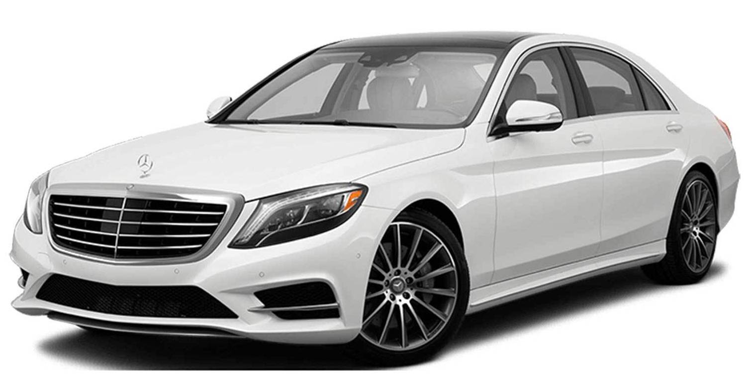 Passenger car front view