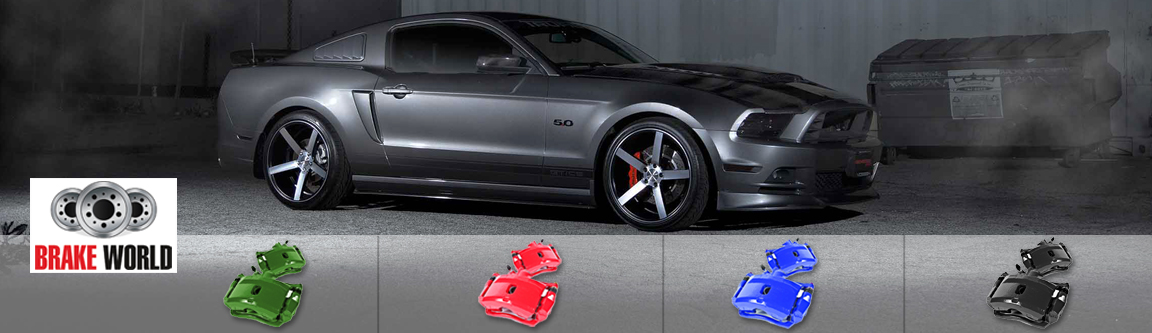 Picture of 2021 Dodge Durango R/T BRAKEWORLD POWDER COATED REPLACEMENT CALIPERS RED Rear Caliper 100064R