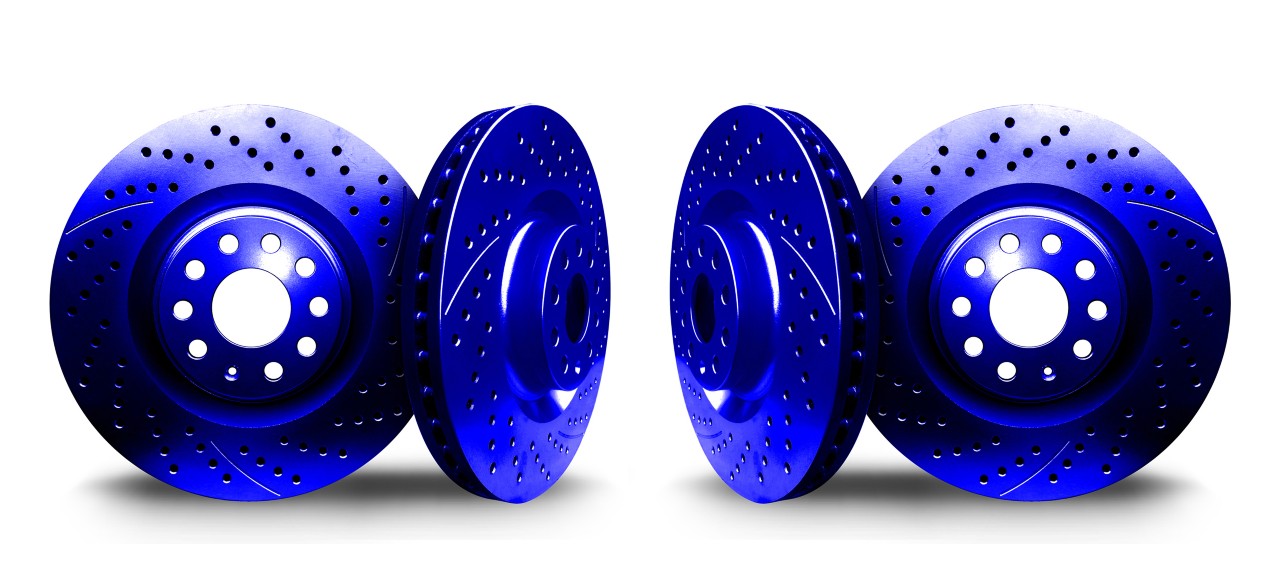 Picture of 2021 Nissan TITAN XD PRO-4X XBRAKES XF SERIES SMART SLOT BLUE BRAKE KIT Front & Rear Kit XFD1565.16040801+1565.18012523U