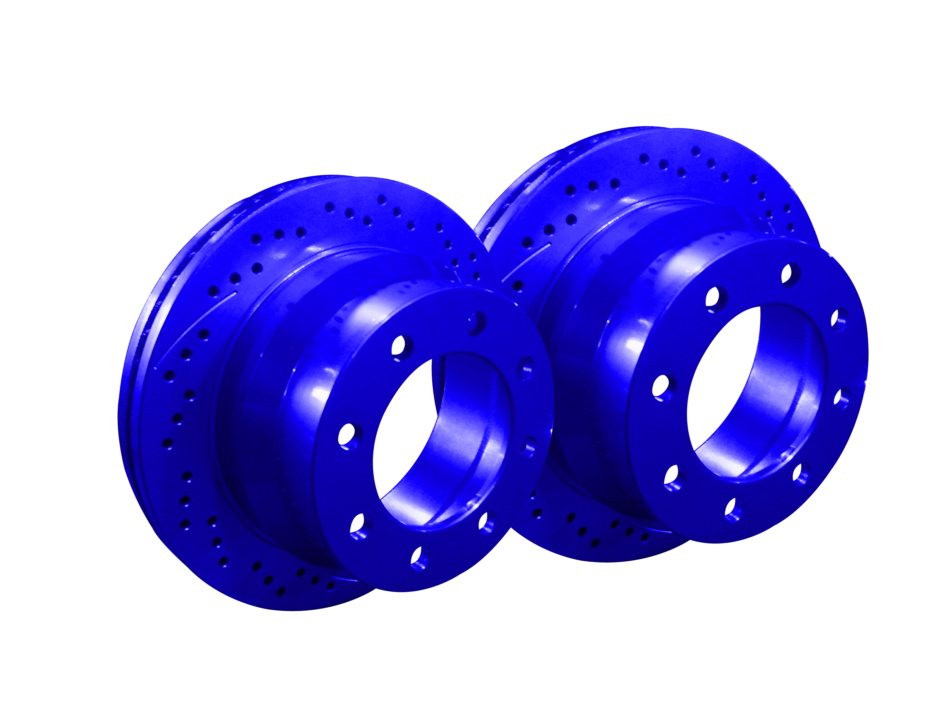 Picture of 2025 Cadillac ESCALADE IQ Sport 1 XBRAKES SMART SLOT BLUE Rear Rotor X25020502U